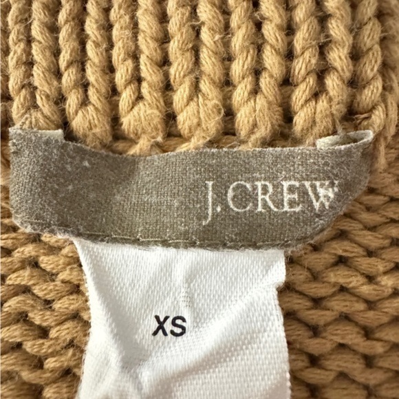 J.Crew 100% Cotton Ribbed Sweater - Size XS - Beige Knit
Classic basic - Picture 3 of 5